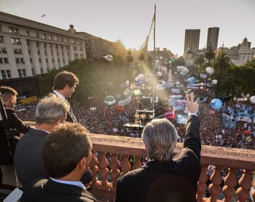 Alberto Fernández recordó a Perón por su llamado a la unidad nacional