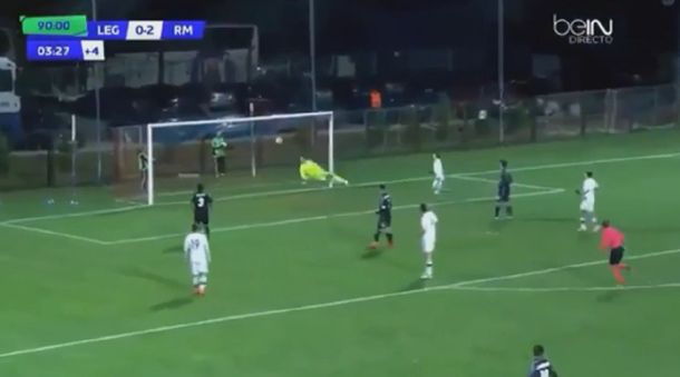 Le pesa el apellido: otro papelón del hijo arquero de Zidane