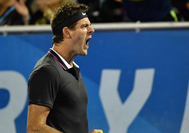 Del Potro vs Reillu Opelka por el Abierto de Delray Beach: hora y TV