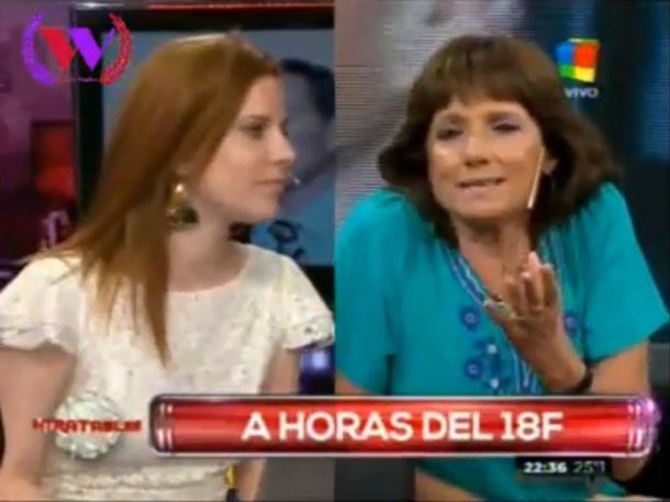 Ripoll a la ex novia de Boudou: ¿Cómo es tu nombre?
