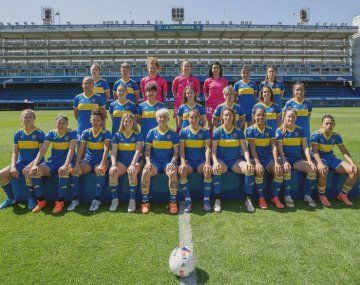 Equipo profesional de fútbol femenino de Boca (Foto gentileza: Prensa Boca)