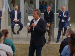 Sergio Massa: Todos tenemos que acompañar el final del absurdo de Ganancias