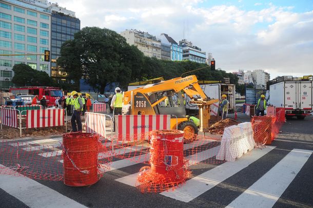 Por el escape de gas, caos garantizado en el centro porteño