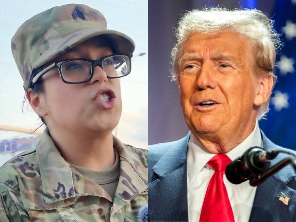 Protestas en Los Ángeles: duro mensaje de una exmilitar contra Donald Trump