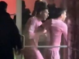 La inesperada reacción de Messi con el árbitro tras la goleada ante LAFC