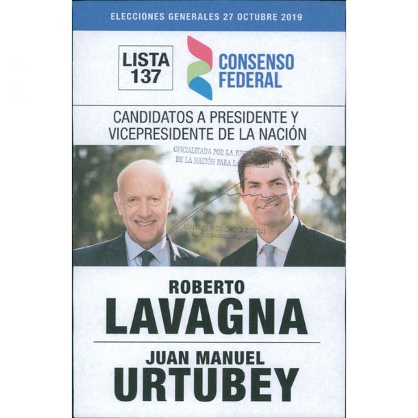 Elecciones 2019: todas las boletas que vas a encontrar en el cuarto oscuro