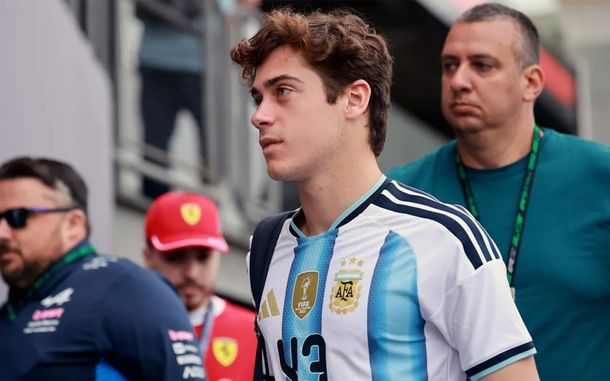 Franco Colapinto en Interlagos. Franco Colapinto en Interlagos.