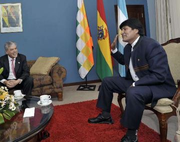 Julio De Vido se reunió con Evo Morales en Bolivia