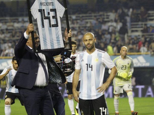 Mascherano es el jugador con más presencias en la Selección