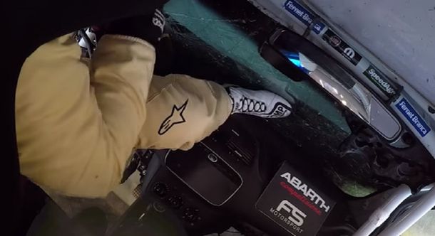 El dramático intento de Luis Castelli por salir de su auto tras un terrible vuelco