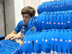 antes de los tests en barein, colapinto fue protagonista de un divertido momento en alpine