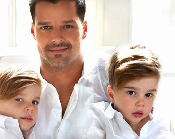 La emotiva carta de Ricky Martin a sus mellizos