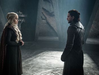 Daenerys Targaryen y Jon Snow