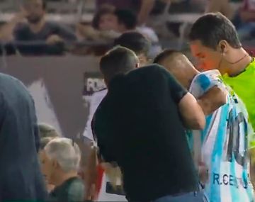 Sin paz: Centurión se quiso disculpar con Coudet y el DT se negó a recibirlo