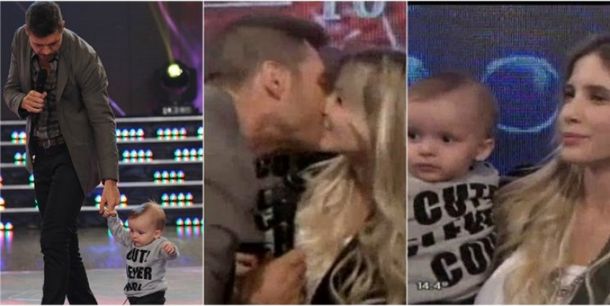 Lorenzo en ShowMatch y el gran beso entre Marcelo Tinelli y Guillermina Valdés