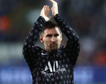 Messi fue titular por primera vez en el PSG