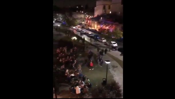 Incumplían con el protocolo y desafiaron a la policía: No estamos tomando tierras, estamos tomando birra