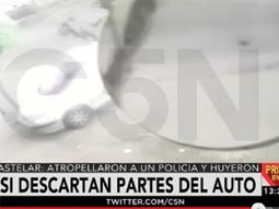 video: atropellaron a un policia en castelar y se dieron a la fuga video: atropellaron a un policia en castelar y se dieron a la fuga