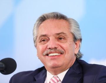 El presidente Alberto Fernández