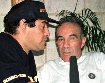 Alfredo Cahe fue médico de Diego Armando Maradona.