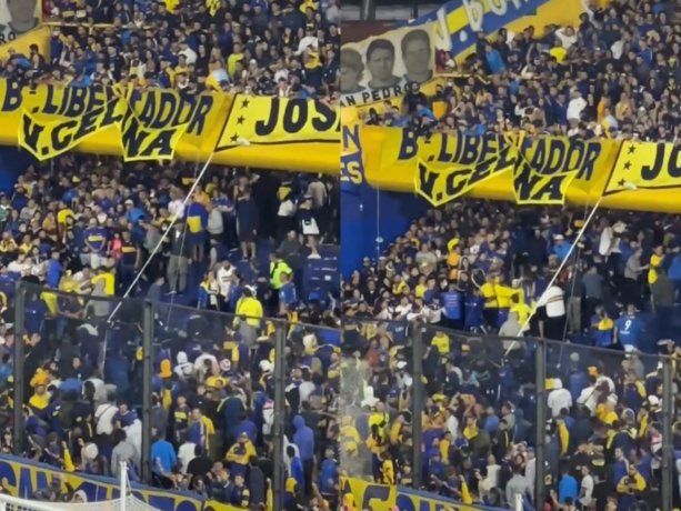 Boca es un caos: insultos y piñas en La Bombonera