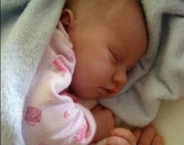 Sabrina Rojas mostró la primera foto de su hija con Luciano Castro