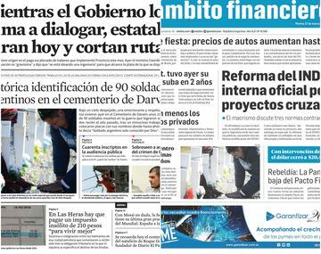 Tapas de diarios del martes 27 de marzo de 2018