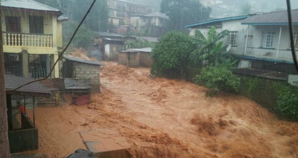 Ya son más de mil los muertos por el alud en Sierra Leona