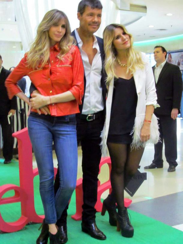 Guillermina y Marcelo visitaron el nuevo local de Micaela Tinelli