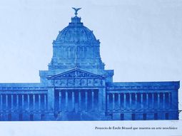 En 1904 el arquitecto francés Emile Bernard firma el contrato para la construcción del Palacio Legislativo, actual Monumento a la Revolución. En 1904 el arquitecto francés Emile Bernard firma el contrato para la construcción del Palacio Legislativo, actual Monumento a la Revolución.