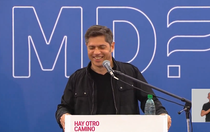Kicillof: Las nuevas canciones se componen colectivamente de abajo hacia arriba