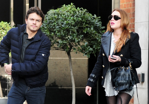 El descargo de Lindsay Lohan por su violento video peleando con su pareja