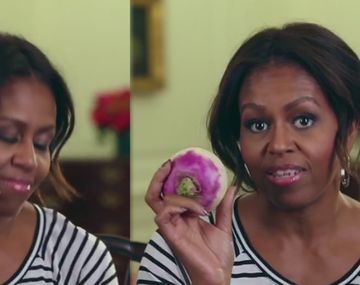 Michelle Obama y la alimentación saludable