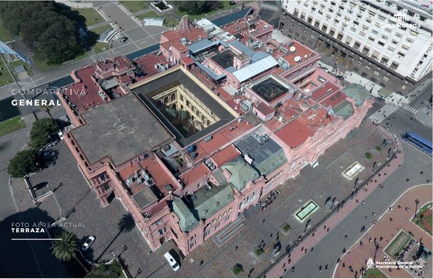 Macri gastará $285 millones para hacer reformas en la Casa Rosada