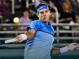 video: asi fue el triunfo de del potro en su regreso al tenis video: asi fue el triunfo de del potro en su regreso al tenis