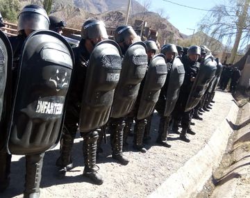 Cantos e insultos a Macri en su visita a Jujuy