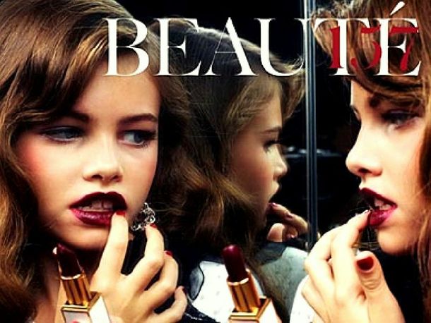 Polémica en Francia por las provocativas fotos de la nueva lolita de la moda