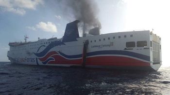 susto en el caribe: un crucero se incendia con mas de 500 personas a bordo susto en el caribe: un crucero se incendia con mas de 500 personas a bordo