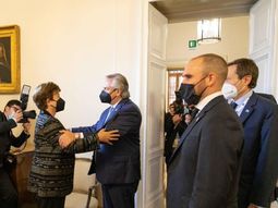 Buen encuentro: el mensaje de la directora del FMI tras reunirse con Alberto