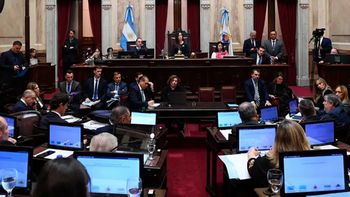 el senado le rinde homenaje al papa francisco