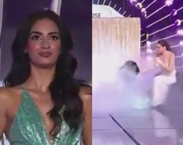 VIDEO: el impactante accidente de una participante de “Miss Universe Latina”