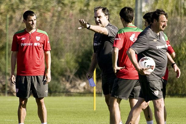 El Loco durante su etapa en el Bilbao