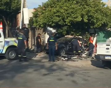 VIDEO: así fue la feroz persecución y choque en Wilde