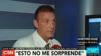 xavier ferrer vazquez, el ex de moria casan: ella es profuga y lo esta pagando xavier ferrer vazquez, el ex de moria casan: ella es profuga y lo esta pagando