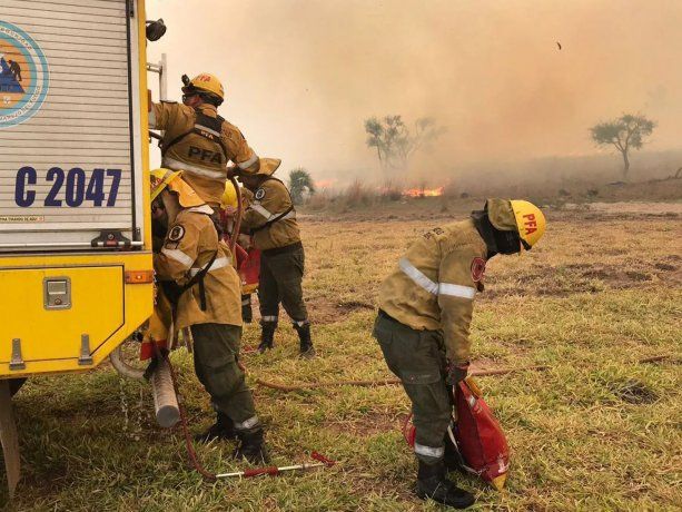 Corrientes: ya no quedan focos activos de incendio