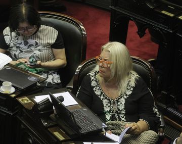 Elisa Carrió en Dipur