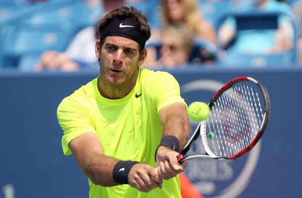Del Potro no pudo con Djokovic en la semifinal de Cincinnati