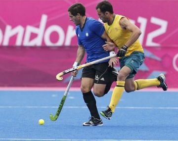 Los chicos del hockey empataron con el campeón del mundo
