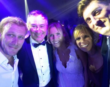 VIDEO: Holan se casó y le mandó un mensaje a los hinchas del Rojo