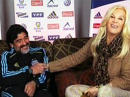 Diego Maradona y Susana Giménez Diego Maradona y Susana Giménez